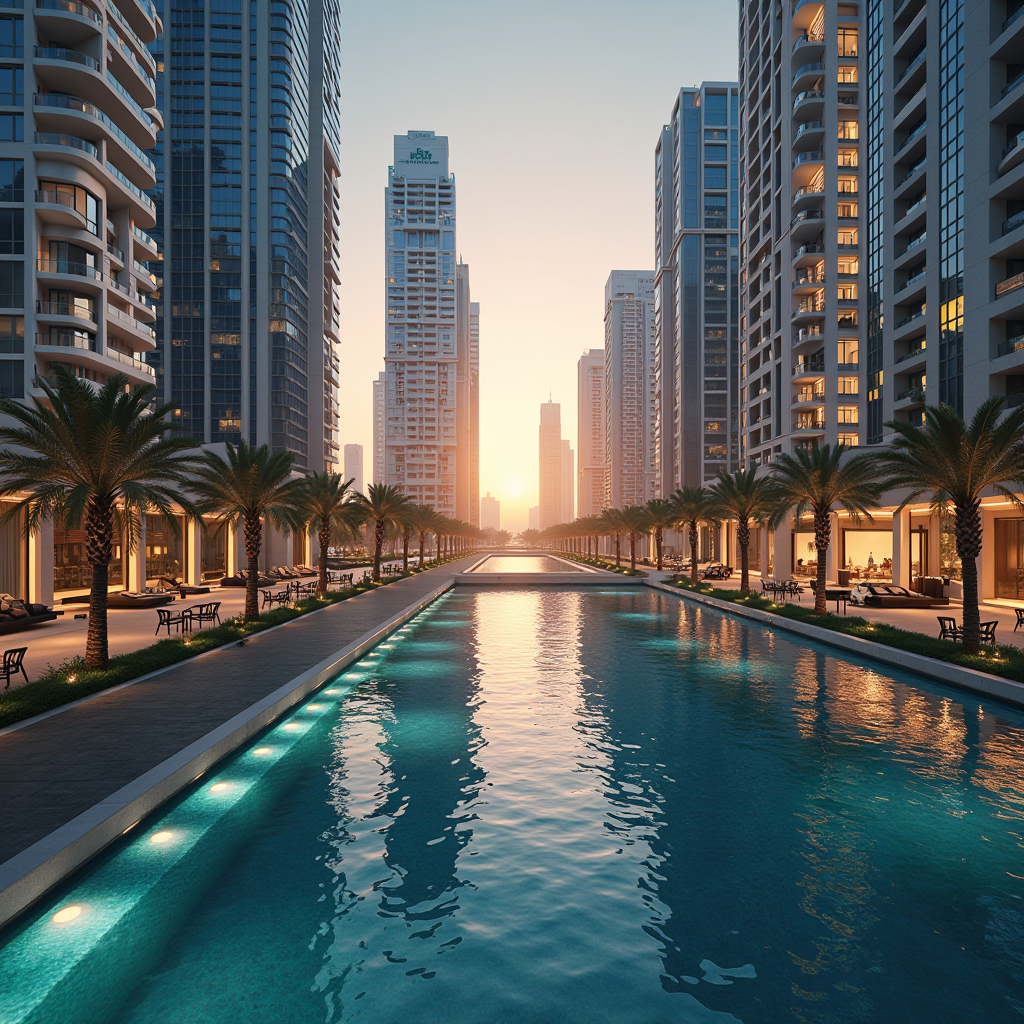 Visual collage showcasing diverse aspects of Dubai life including modern office spaces representing employment opportunities, luxury residential properties, premium automobiles, and cutting-edge home electronics, illustrating the comprehensive range of classifieds available on dubizz.top